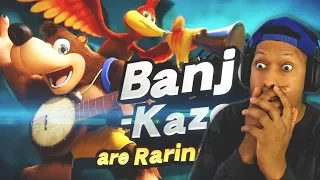 BANJO KAZOOIE TO SUPER SMASH BROS ULTIMATE! (Live Reaction - Nintendo E3 2019)