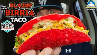 Moe's® Blazin' Birria Taco Review! 🌶️🥩🌮 | theendorsement