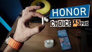 Когда хочется много баса и LDAC - Обзор Bluetooth-наушников HONOR Choice Earbuds X5 Pro