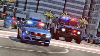 MASSIVE Police Response to Extreme SHOOTING | GTA 5 | Emergency Spotting