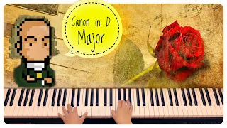 Johann Pachelbel - Canon in D Major | Piano Tutorial | Easy Piano | Sheet Music