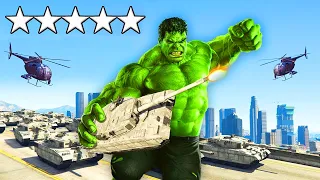 GTA 5 Spelen Als DE HULK! (GTA 5 Mods)