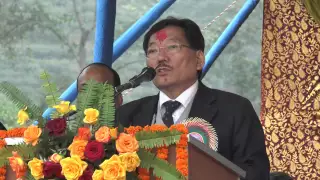 DR. PAWAN CHAMLING...THE CHIEF MINISTER OF SIKKIM...!!!