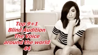Top (9+1) Blind Audition (The Voice around the world 44)(REUPLOAD)