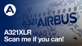 Scan me if you can! #A321XLR