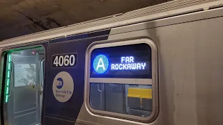 NYC Subway R211 A Train Full Ride! (Inwood - 207 St - Far Rockaway - Mott Ave)