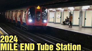 MILE END Underground Station (2024)