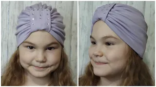 (DIY) Head Turban for any size | The easiest way | Without sewing machine