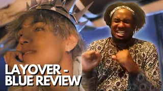 RAP FAN reacts to V 'Blue' (Layover Album) | REACTION!!