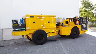 The mobile workshop UNI 50 cassette carrier for mining and tunneling