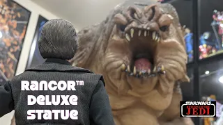 Rancor™ Deluxe Statue Sideshow Collectibles Star Wars Return Of The Jedi unboxing review Danoby2