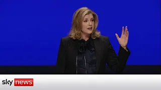 Penny Mordaunt pays tribute to the Queen at Tory Party conference