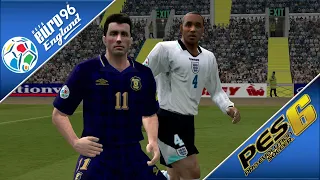 Euro 96 Final | Scotland vs England | PES 6