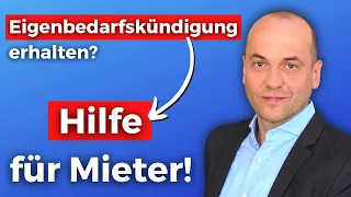 Eigenbedarfskündigung abwehren - So geht's (für Mieter)