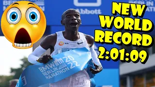 BERLIN MARATHON 2022 FULL RACE Eliud Kipchoge WR 2:01:09 ( Maratona de Berlim Corrida Completa )