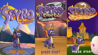 Spyro Trilogy - Complete 337% Walkthrough - All Collectibles (Longplay)