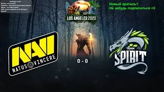 [Live!] Natus Vincere vs. Team Spirit - BO3 ESL One Los Angeles 2020 - Online: Europe & CIS