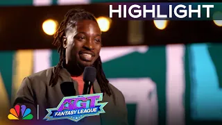 Preacher Lawson's HILARIOUS comedy makes Mel B cry from laughter! | AGT: Fantasy League 2024