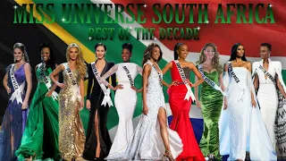 Miss Universe South Africa - BEST OF THE DECADE (2010-2019)