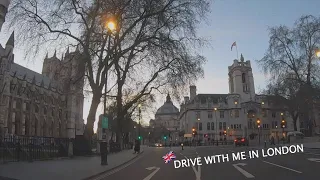 🚗Driving in London UK on Christmas Day | London Hyperlapse GoPro Hero 7 Black, iPhone 11 Pro