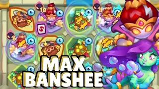 Full PVP | Max Banshee vs Max Demon Hunter | Rush Royale