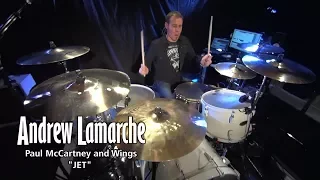 Paul McCartney and Wings "Jet" Drum Cover