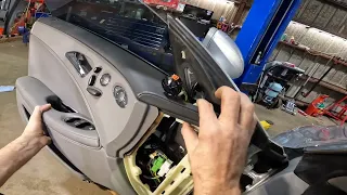 Overly Complicated?  Mercedes-Benz Interior Wiring!  CLS 500 (LOUD NOISES!)