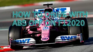 HOW TO DRIVE WITHOUT ABS ON F12020