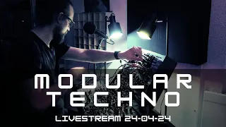 Dark Hypnotic Techno - Live Modular Synth - VOD 24-04-24