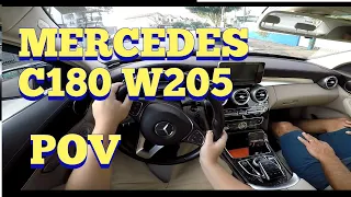 2015 Mercedes-Benz W205 C180 1.6 CGI - POV Test Drive