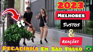 Pegadinha: Melhores Sustos e Reações | Ultimate Best of Bushman Prank Compilation October 2023