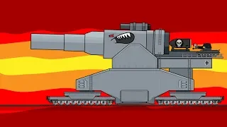 "Scramble of Titans" Cartoons about tanks
