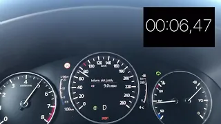 Mazda CX-30 2.0 122KM acceleration 0-100