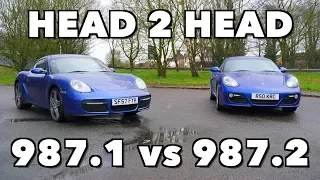 Porsche Cayman Comparison | 987.1 vs 987.2