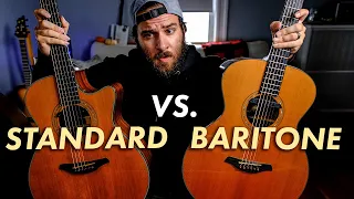 Baritone Guitar Vs. Standard Guitar - Why You Need a Baritone Acoustic Guitar