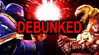 Doomguy vs 40K Space Marine - Majorkill Debunked