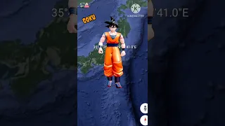 Goku is here? I found on google map and google earth #googlemap #googleearth #earthsecret377