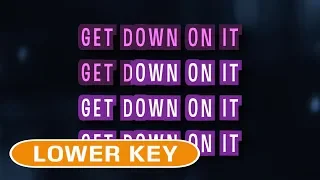 Get Down On It (Karaoke Lower Key) - Kool And The Gang