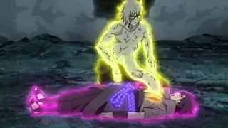Kabuto Saves Sasuke With Hashirama's Cages. Naruto Shippuden