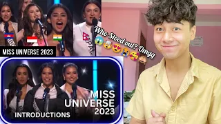 Miss Universe 2023 Final Rehearsals Introductions !! | REACTION