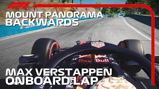 F1 2020 Max Verstappen Onboard Lap Backwards At Mount Panorama | 2020 Bathurst Grand Prix