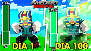 SOBREVIVI 100 DIAS no BOKU NO HERO do Minecraft - O FILME