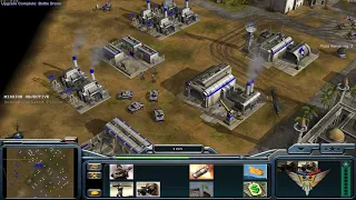 Command & Conquer Generals - USA Mission 2,  Al Hanad - (Brutal Difficulty, 1440p, HD)