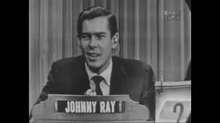 What's My Line? - Johnnie Ray (Aug 22, 1954) [W/ COMMERCIALS]