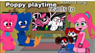 Poppy Playtime characters  react to their Funny Videos/memes P.1 || Gacha Club || Mokyutsei