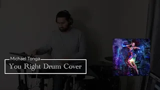 You Right - Doja Cat & The Weeknd Drum Cover - Michael Tonga