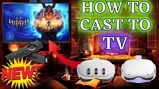 Cast your Quest 2 or Quest 3 to your TV in UNDER 2 minutes! Easy Tutorial!