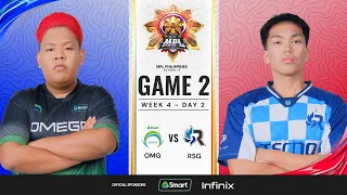 MPL PH S13 - W4D2 - OMG vs RSG - GAME 2