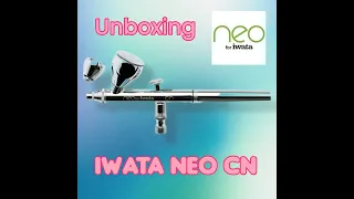 Airbrush unboxing Iwata Neo CN