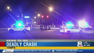 Motorcyclist dies in crash on 50th Street in Tampa; traffic affected